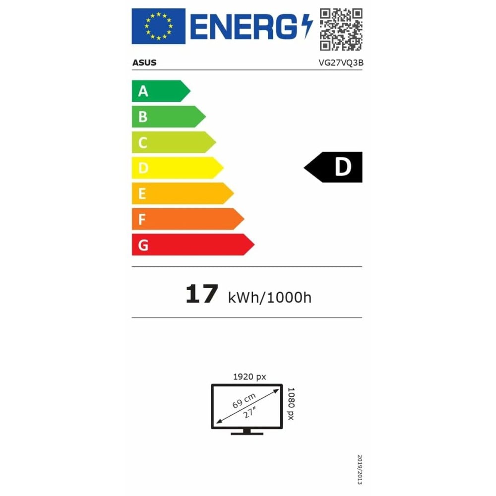 Écran Asus 90LM0A90-B01170 27" Full HD