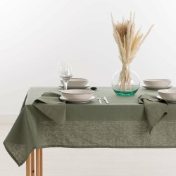 Tablecloth Belum Multicolour Military green 200 x 150 cm