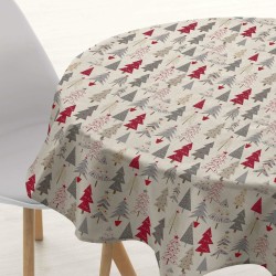 Nappe Belum Merry Christmas Multicouleur Ø 100 cm