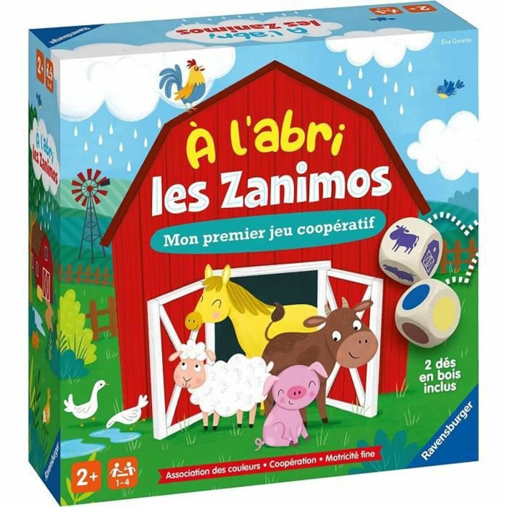 Jouet Educatif Ravensburger À l'abri les Zanimos (FR) (1 Pièce)