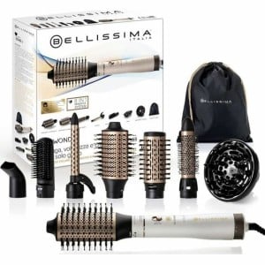 Brosse de Lissage Bellissima Air Wonder 8 in 1 1000W Noir (8 Unités)