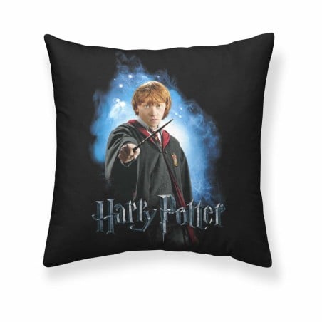 Cushion cover Harry Potter Ron Weasley Black Multicolour 50 x 50 cm