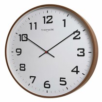 Wall Clock Timemark Brown Wood 50 x 50 cm