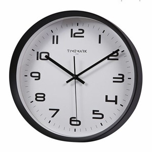 Horloge Murale Timemark Noir 30 x 30 cm