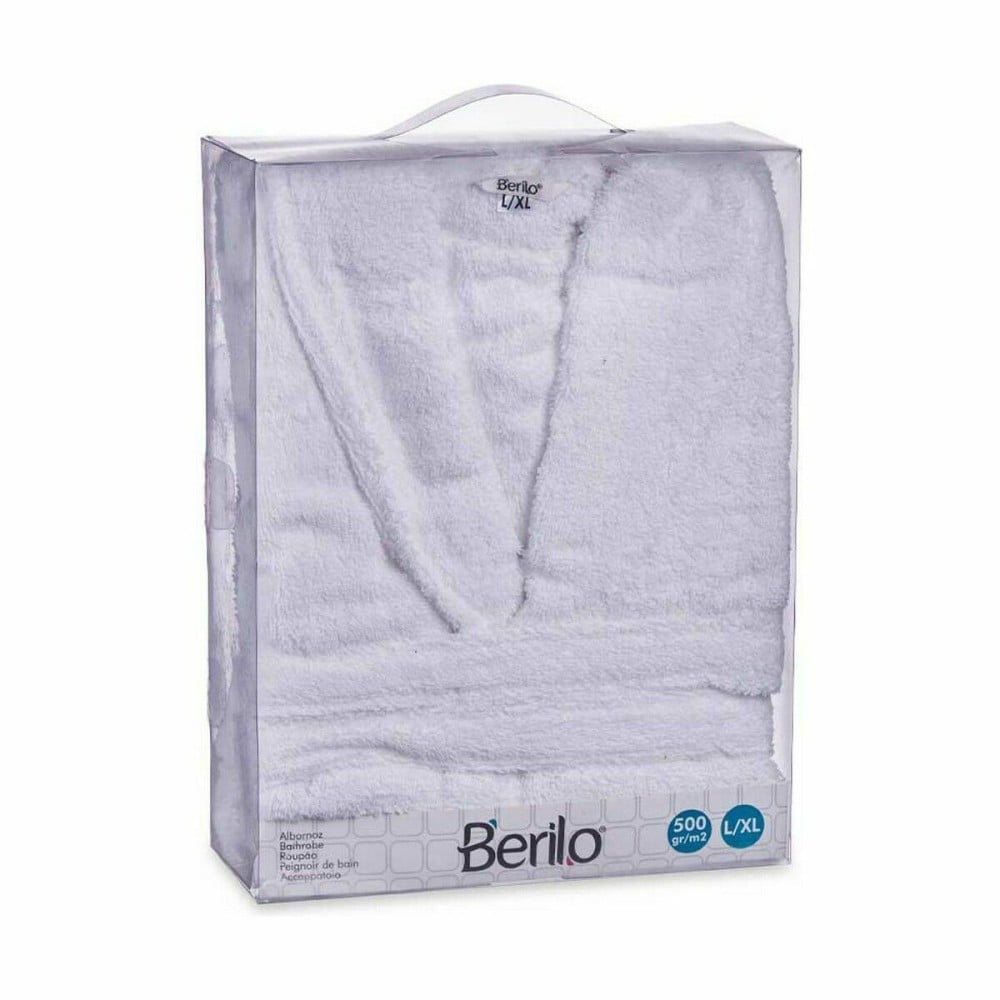 Dressing Gown Berilo REF-6/LXL White L/XL (6 Units)