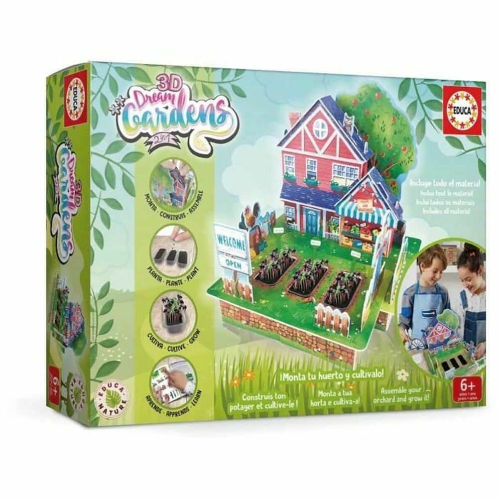 Puzzle 3D Educa Dream Gardens 2in1