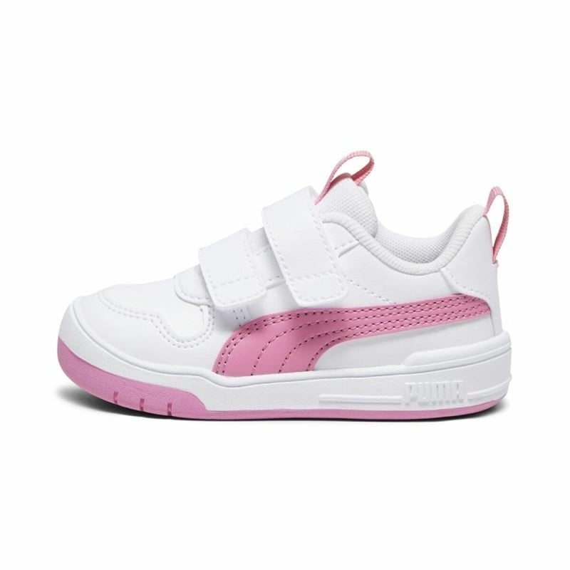 Kinder Sportschuhe Puma Multiflex Sl V Weiß Rosa