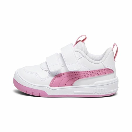 Kinder Sportschuhe Puma Multiflex Sl V Weiß Rosa