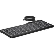 clavier et souris HP 405 Noir Qwerty US