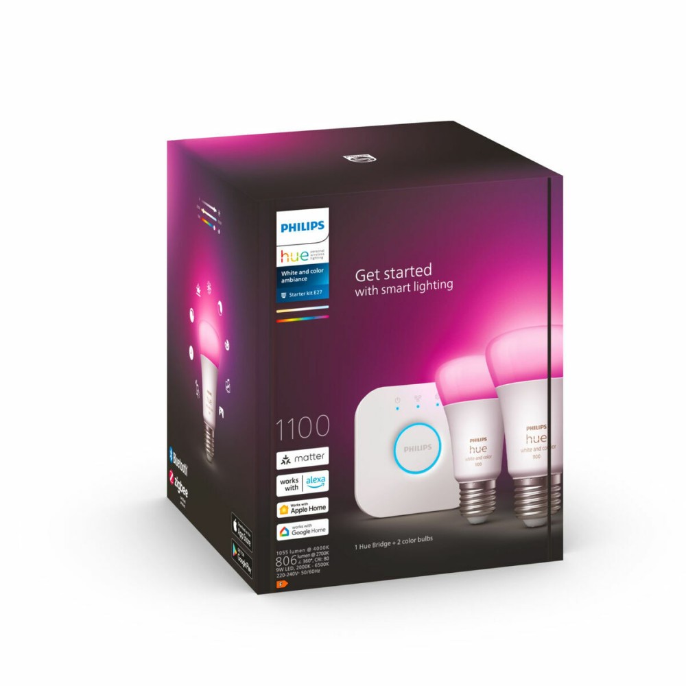 Smart Light bulb Philips Kit de inicio E27 9 W E27 6500 K 806 lm