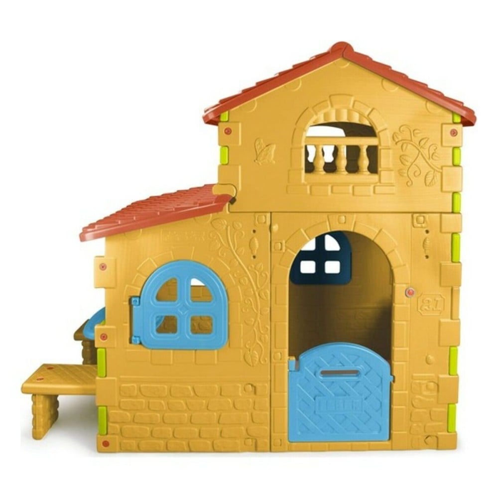 Kinderspielhaus Feber Super Villa Feber 180 x 110 x 206 cm (180 x 110 x 206 cm)