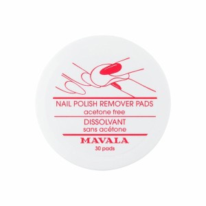 Nagellackentferner Mavala Pads/Tücher zum Entfernen von Nagellack (30 pcs)