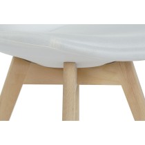 Stuhl DKD Home Decor Weiß 48 x 56 x 83 cm