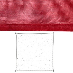 Sonnensegel Vela sombreo Cerise 500 x 500 x 0,5 cm Markise