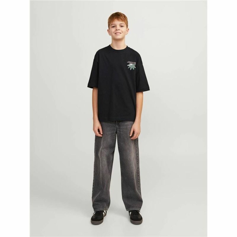 T-Shirt Jack & Jones tampa Back  Schwarz