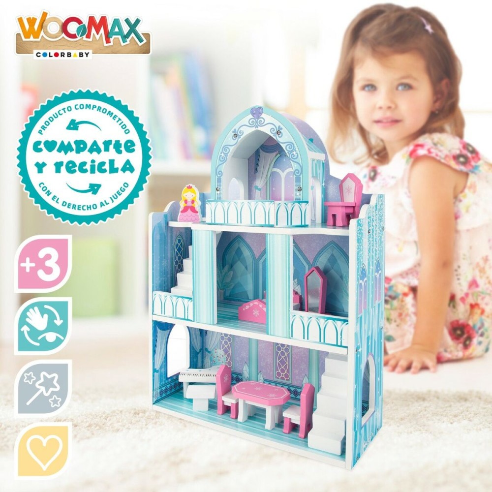 Maison miniature Woomax 9 Pièces 2 Unités 37 x 53,5 x 15 cm