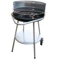 Roues de barbecue au charbon de bois Aktive Métal émaillé 51 x 82 x 51 cm Noir