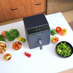 Friteuse à Air Cosori Dual Blaze Chef Edition Noir 1700 W 6,4 L