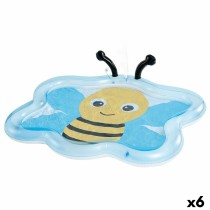 Inflatable Paddling Pool for Children Intex Bee 56 L 127 x 102 x 28 cm (6 Units)