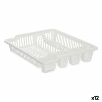 Égouttoir pour Évier Kinvara 2601405-2 Blanc 46 x 8 x 37,5 cm (12 Unités)