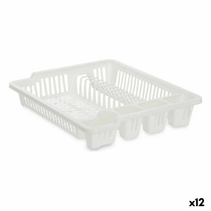 Égouttoir pour Évier Kinvara 2601405-2 Blanc 46 x 8 x 37,5 cm (12 Unités)