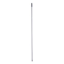 Broom handle Stripes 2,3 x 130 x 2,3 cm Grey Metal (12 Units)