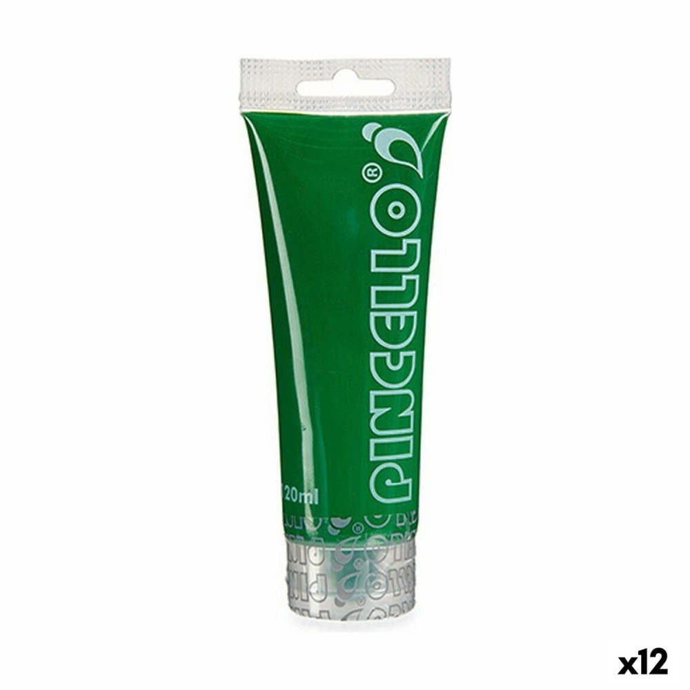 Peinture acrylique Pincello AC120-3 Vert foncé 120 ml (12 Unités)