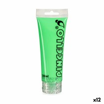 Acrylic paint Pincello Neon Green 120 ml (12 Units)