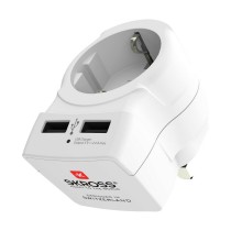 Current Adaptor Skross 1500280 USB x 2 European United Kingdom