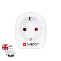 Adaptateur de courant Skross 1500230-E Européen United Kingdom