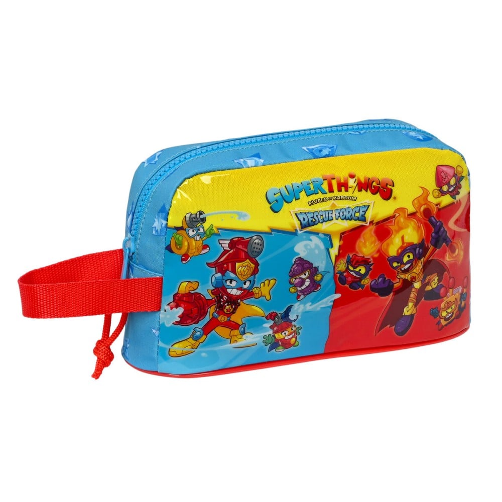 Sac glacière goûter SuperThings Rescue force 21.5 x 12 x 6.5 cm Bleu