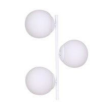 Floor Lamp DKD Home Decor 35 x 25 x 167 cm Crystal Metal White 220 V 50 W