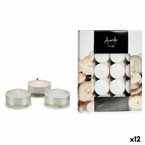 Candle Set Acorde White (12 Units)