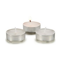 Candle Set Acorde White (12 Units)