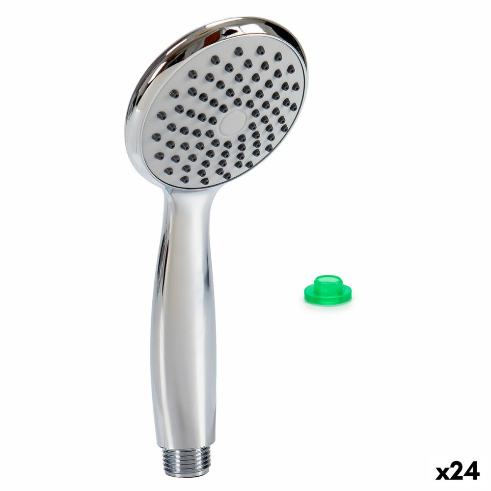 Pomme de douche Berilo AR1711518 Argenté Plastique 20 x 9 x 4 cm (24 Unités)