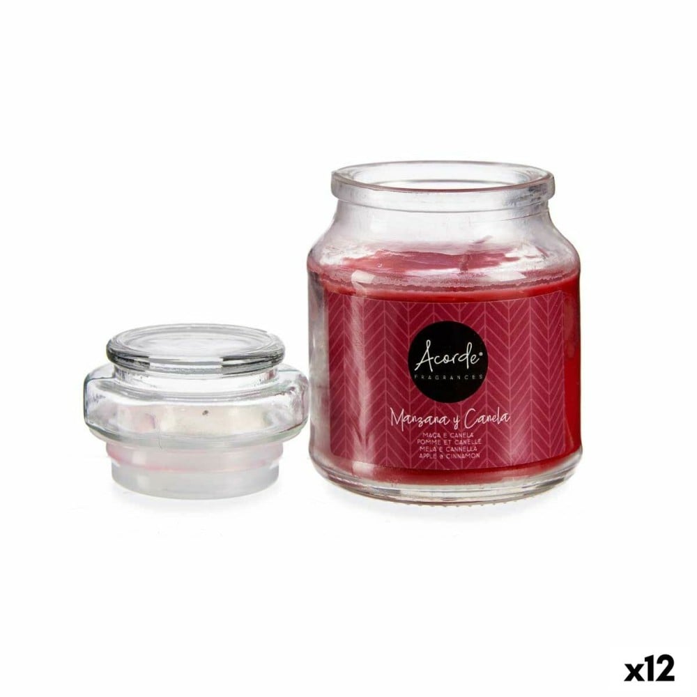 Scented Candle Acorde E-346AC Apple Cinnamon (12 Units)