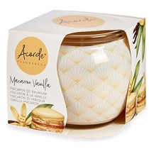 Scented Candle Acorde 323 Vanilla (12 Units)