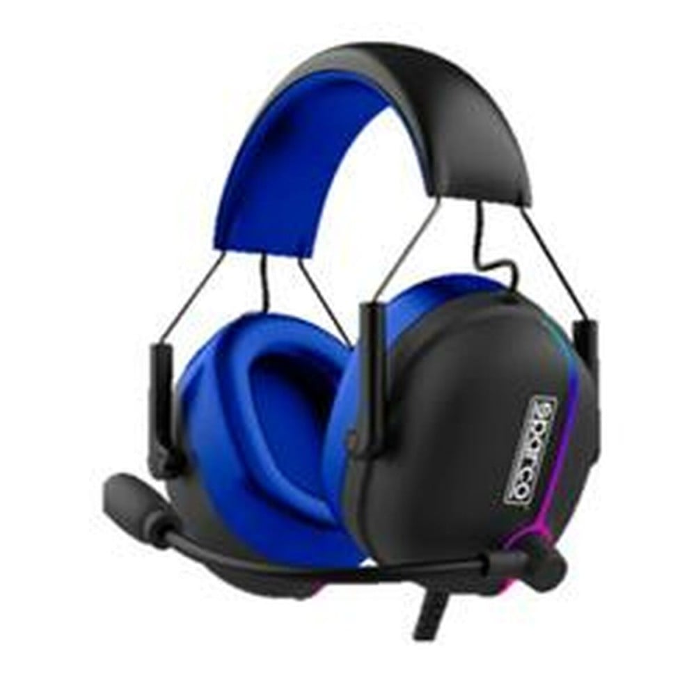 Casques avec Microphone Sparco Noir