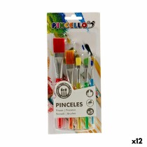 Paintbrushes Pincello 85077 Multicolour Set (12 Units)