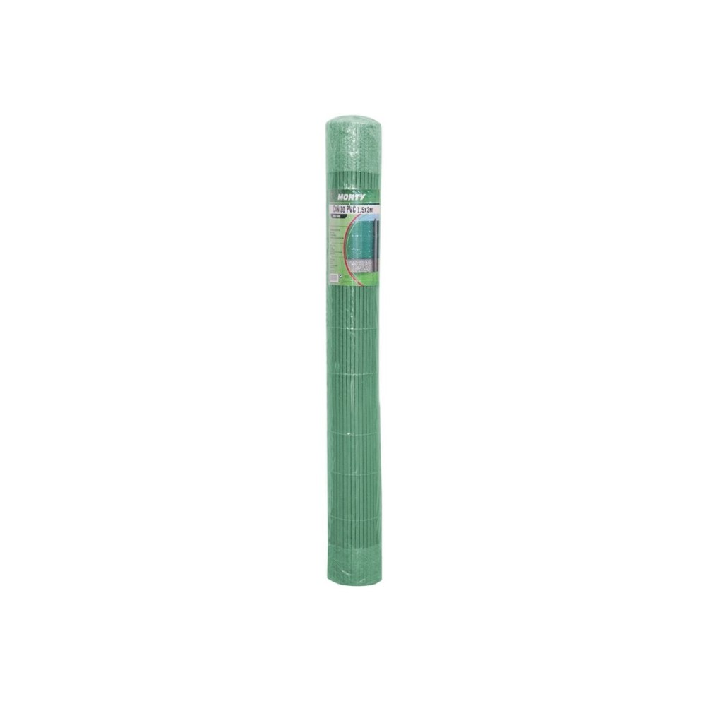 Canisse Vert PVC Plastique 3 x 1 cm