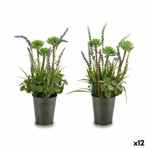 Plante décorative Ibergarden XD16-818 Métal Plastique Lavande 13 x 40 x 13 cm (12 Unités)