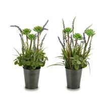 Decorative Plant Ibergarden XD16-818 Metal Plastic Lavendar 13 x 40 x 13 cm (12 Units)