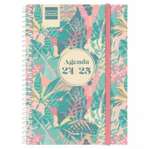 Diary Finocam Exotic Multicolour 1/8 12 x 16,4 cm 2024-2025