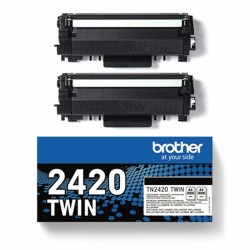 Toner original Brother TONER N 3K PK2 Noir