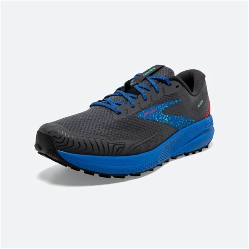 Chaussures de Running pour Adultes Brooks Divide 4 Bleu Noir