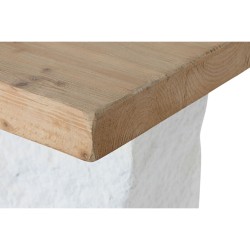 Dining Table Home ESPRIT White Resin Fir 180 x 90 x 77 cm