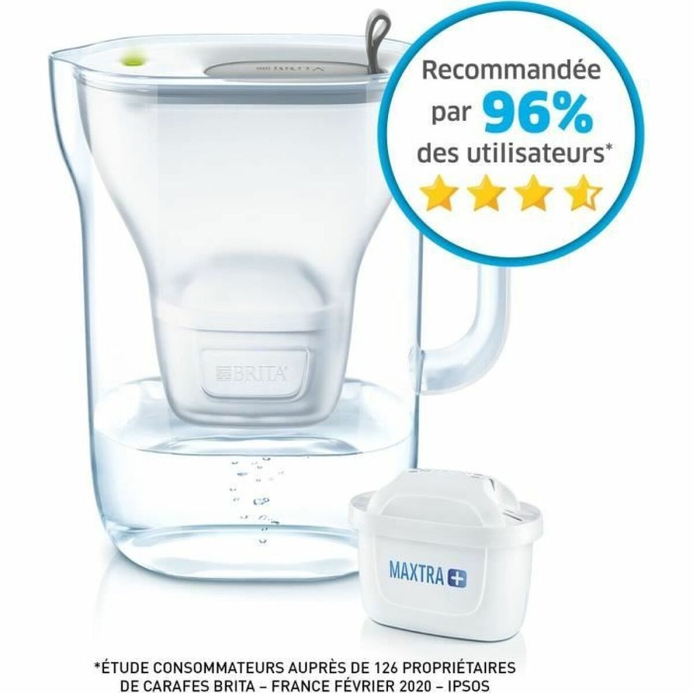 Filter-Karaffe Brita Grau Kunststoff 2,4 L