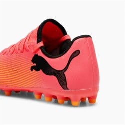 Children's Multi-stud Football Boots Puma Future 7 Play MG Orange Dark Orange