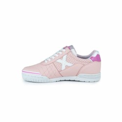 Hallenfußballschuhe für Kinder Munich G-3 Kid Profit 409 Rosa Für Kinder Unisex