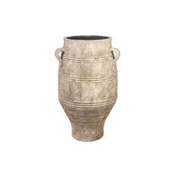 Vase de sol Alexandra House Living Beige Céramique 60 x 100 x 60 cm